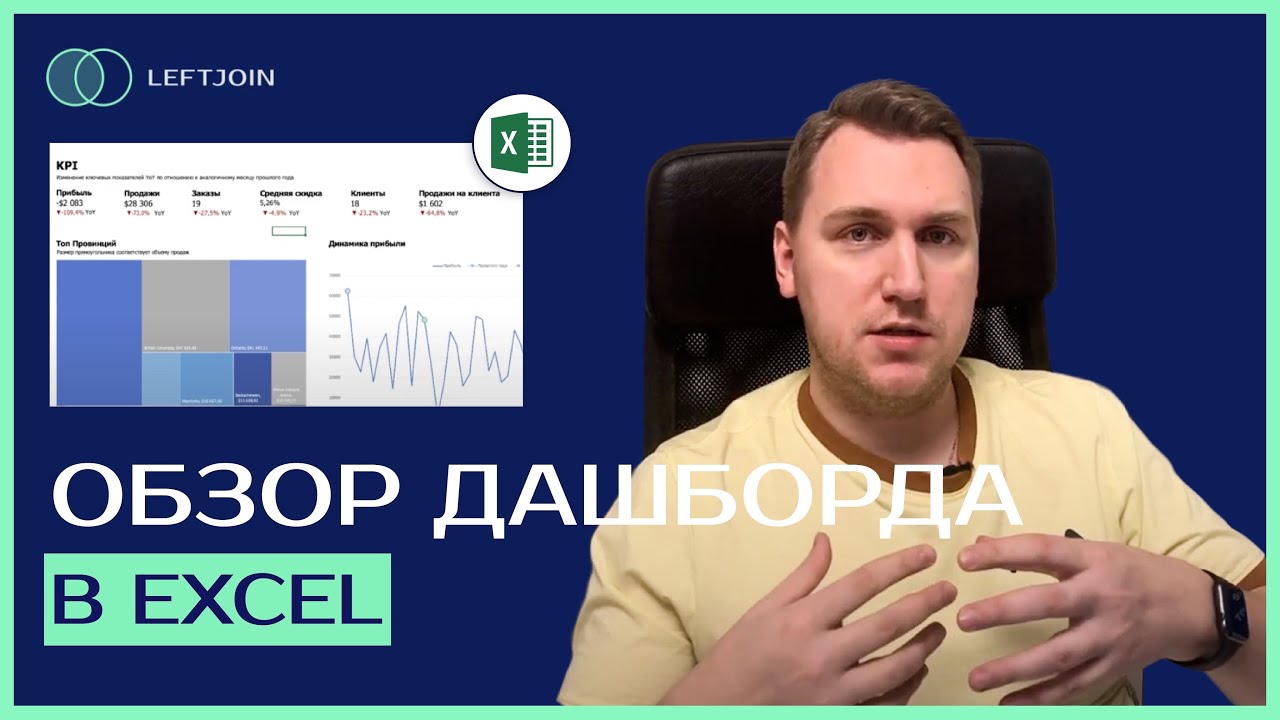 Как создать дашборд в Excel? | ЛУЧШИЙ Гайд по BI