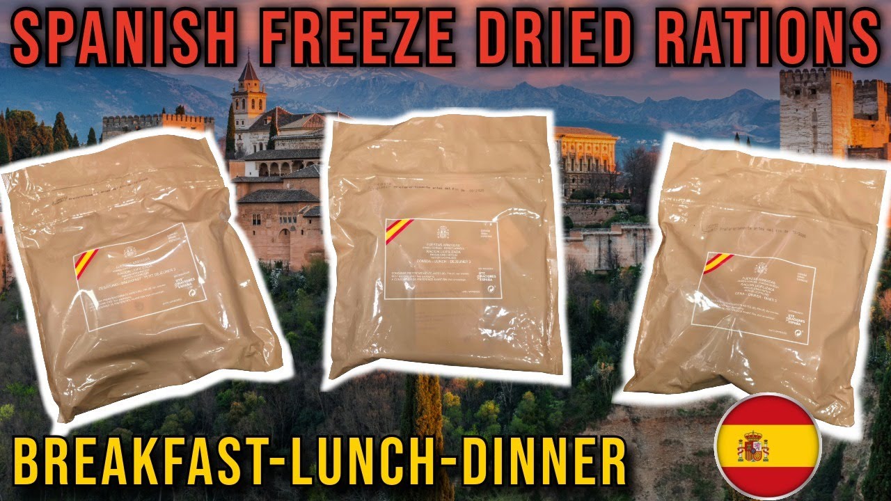 🇪🇸 | Full Day Of Spanish Cold Weather Rations Reviewed