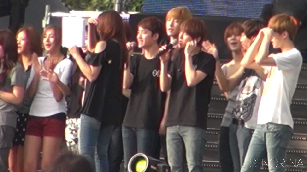 120908 Ending rehearsal ♡ Taemin focus