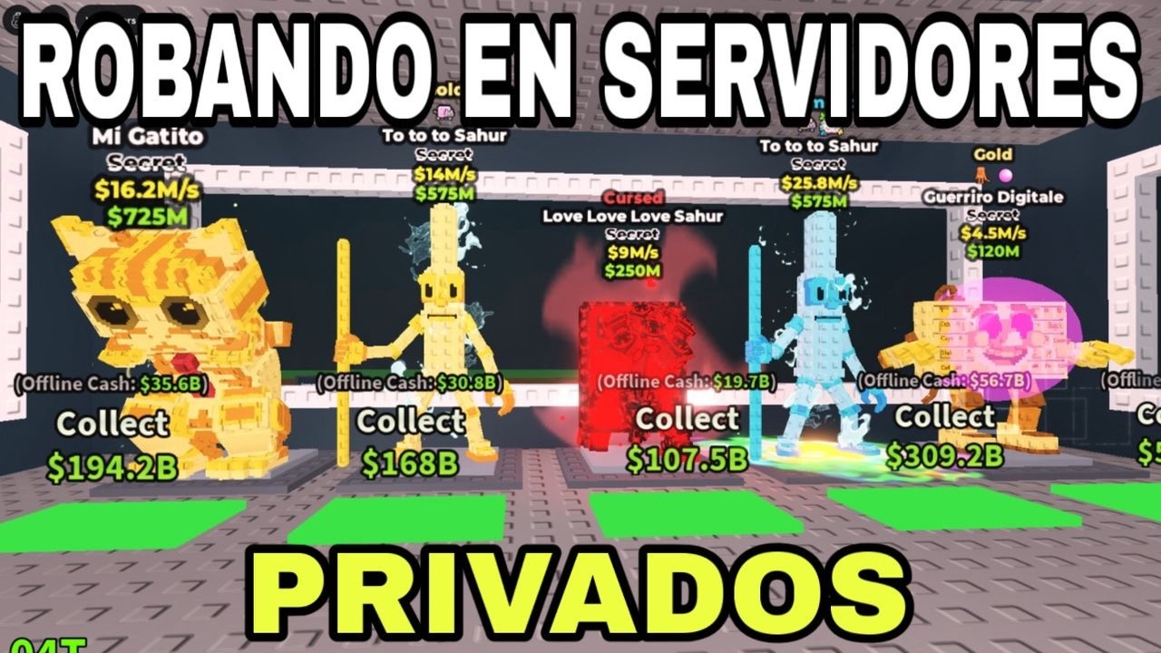 ROBANDO a ESTAFADORES en STEAL a BRAINROT - PARTE 2
