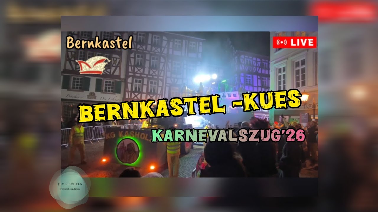 Bernkastel-Kues Karneval Umzug 2026