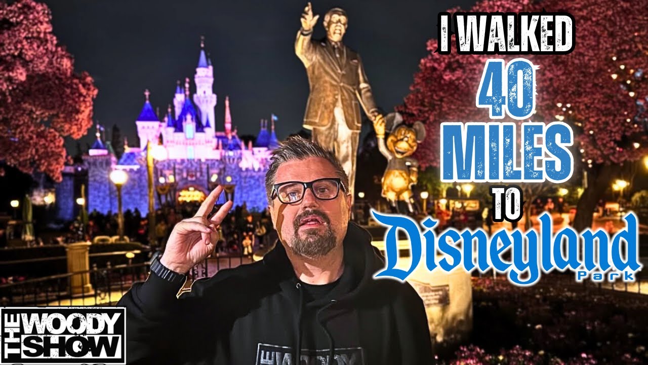 Menace Walked 40+ Miles to Disneyland!