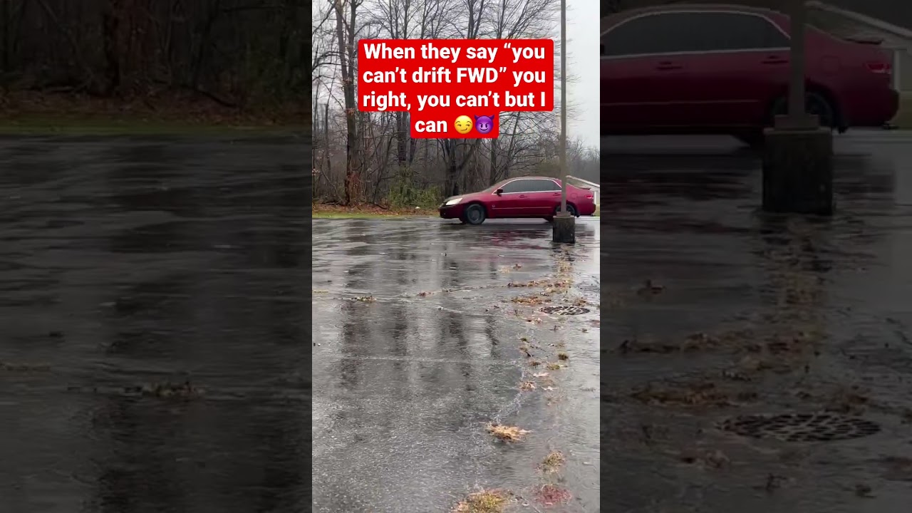 When they say &ldquo;you can&rsquo;t drift FWD&rdquo; 🙄😏