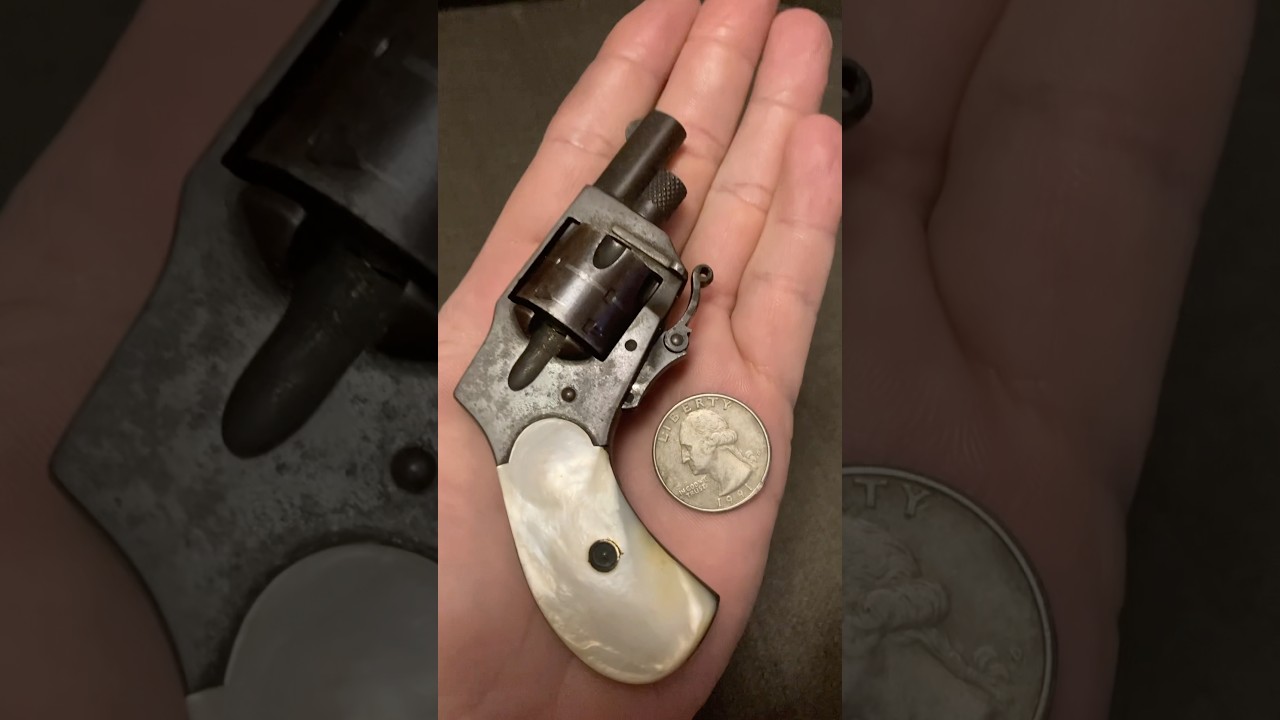 Kolb Baby hammerless 22 short mini revolver #22pistol #22revolver #guns #firearms #shorts #subscribe