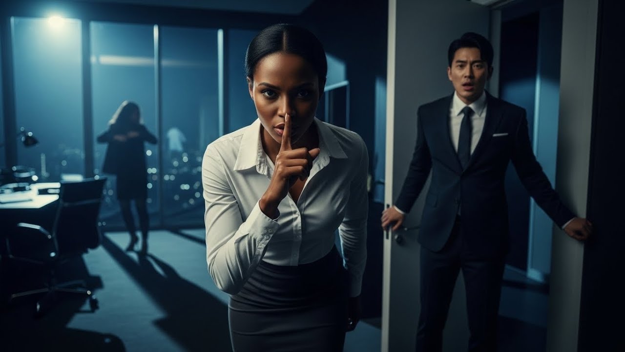 Korean BILLIONAIRE CEO Caught his Fiancee cheating…The Black secretary whispered “STAY QUIET”