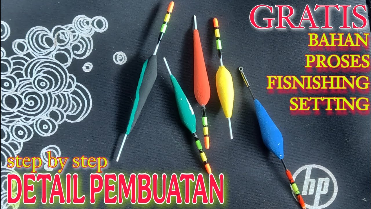 IDE SEMPURNA ‼️ SETTING BASAH DAN MEMBUAT PELAMPUNG KUMBUL MANCING SUPER SENSITIF