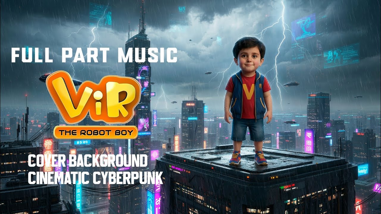 Full part music Vir the robot boy cinematic cyberpunk cover no copyright