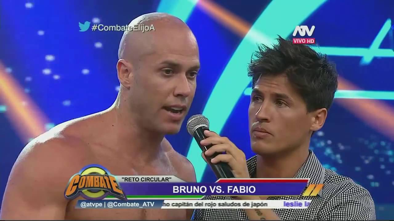 Fabio y Bruno Agostini se agreden durante desafío