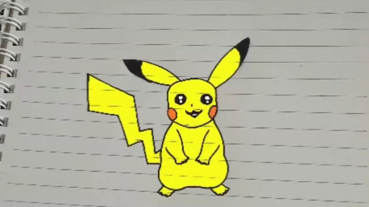 How to draw pokemon characters 