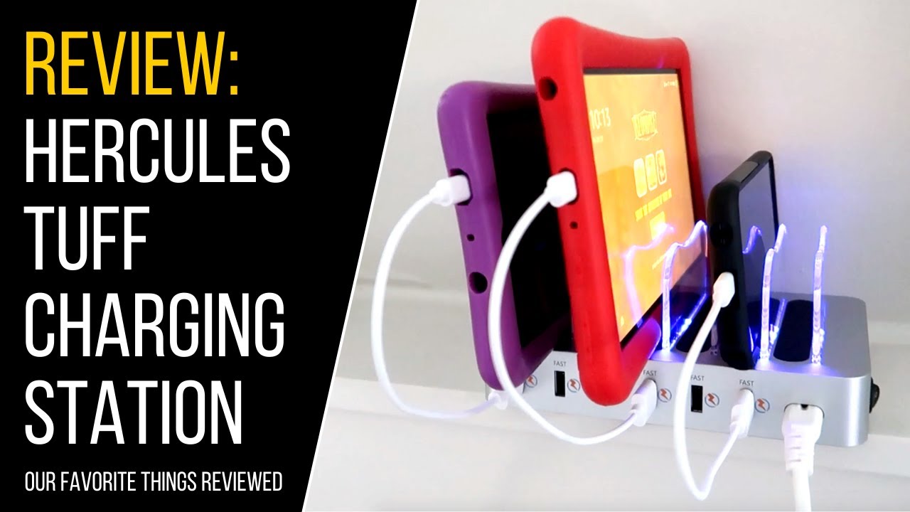 Hercules Tuff Charging Station Review | 2022 Best Way to Charge Multiple Devices