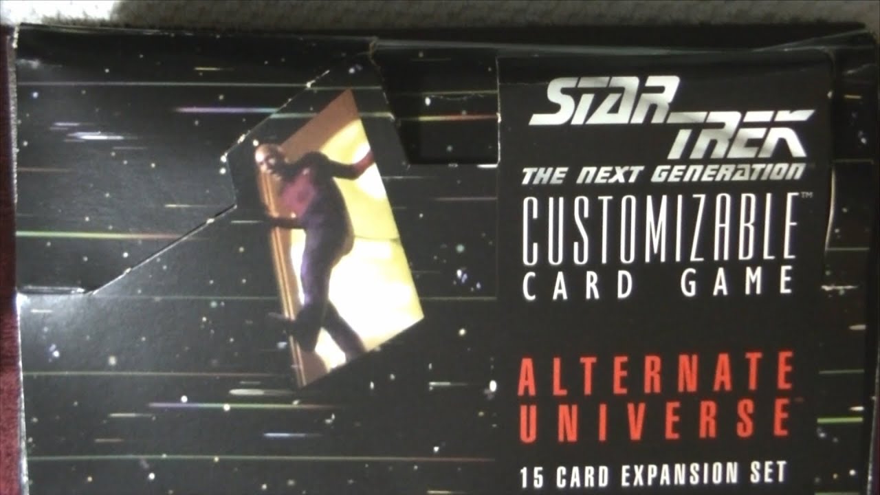 Star Trek CCG AU UNBOXING, 1 of 5