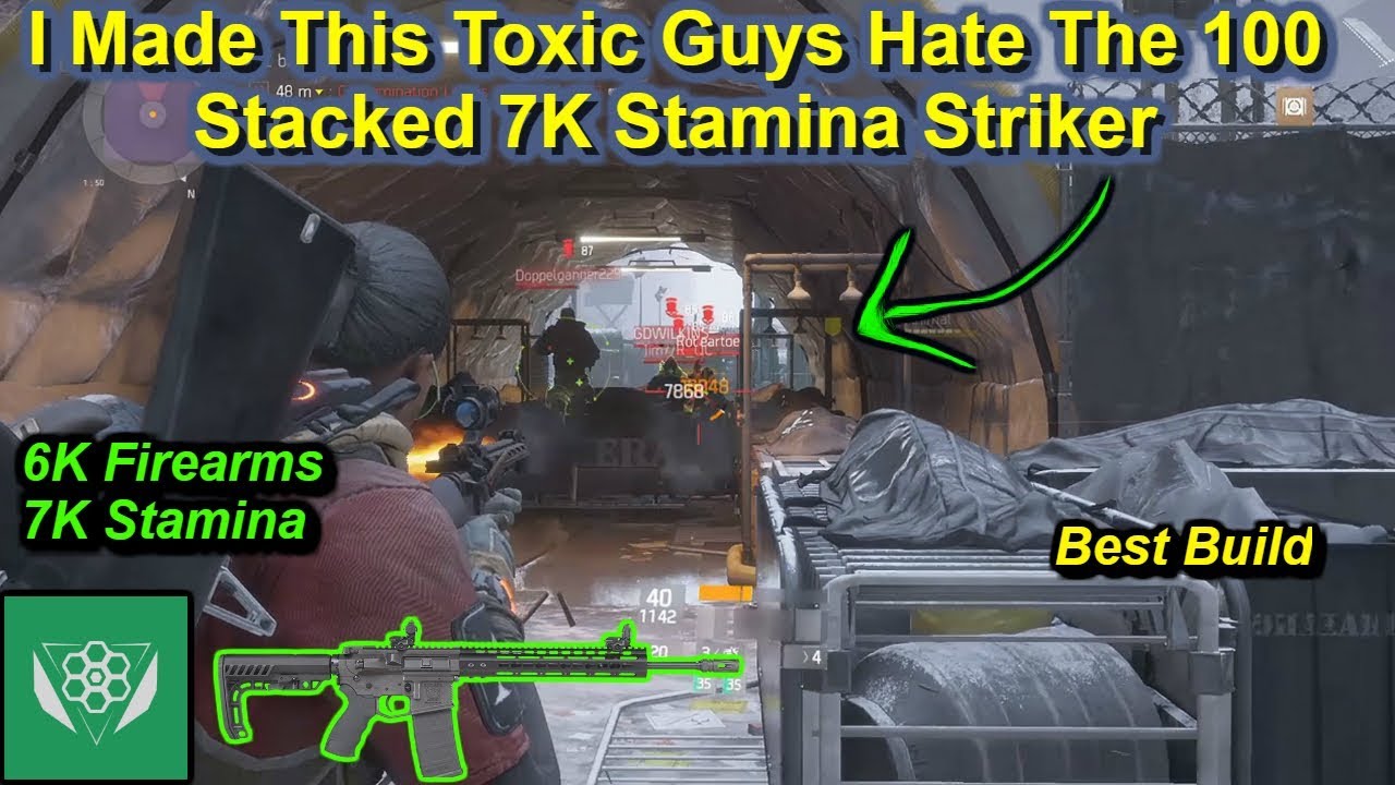 100 Stacked 7K Stamina Striker Destroys Everyone(Best Striker Melt Build 1.8.3)|Division|