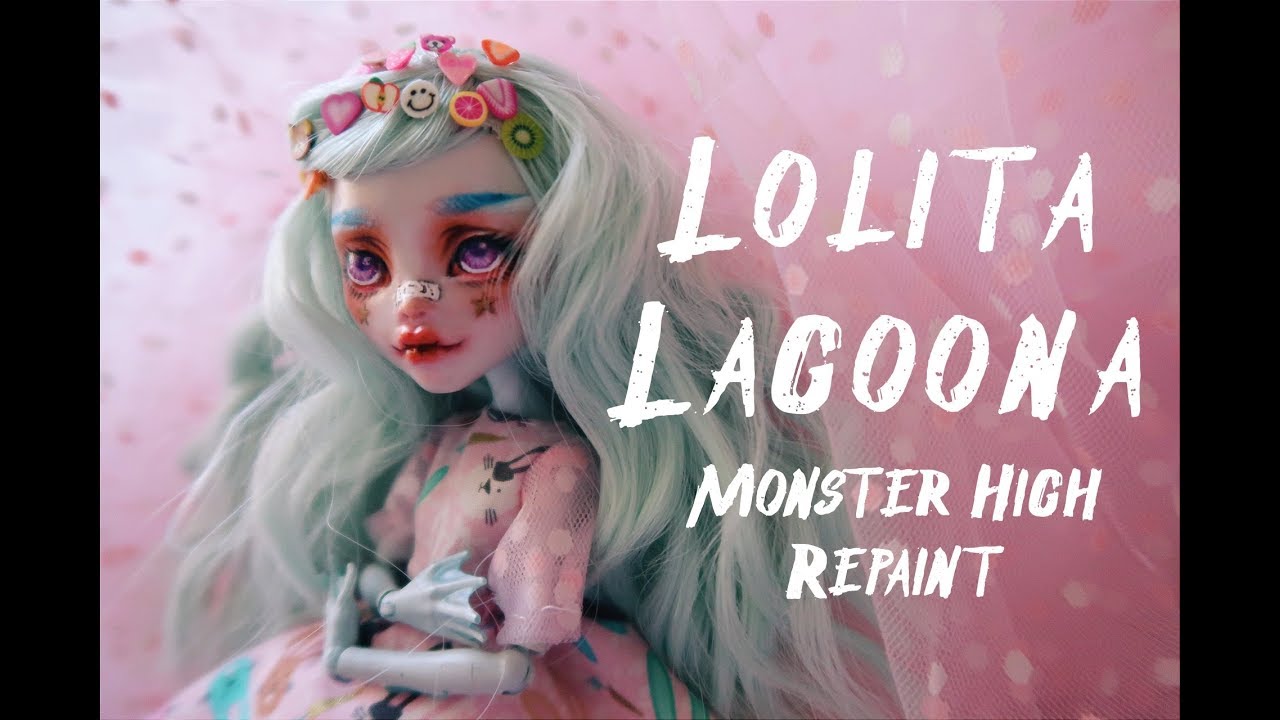 Лолита Лагуна ♡ Monster High OOAK Перекраска | Этеллан