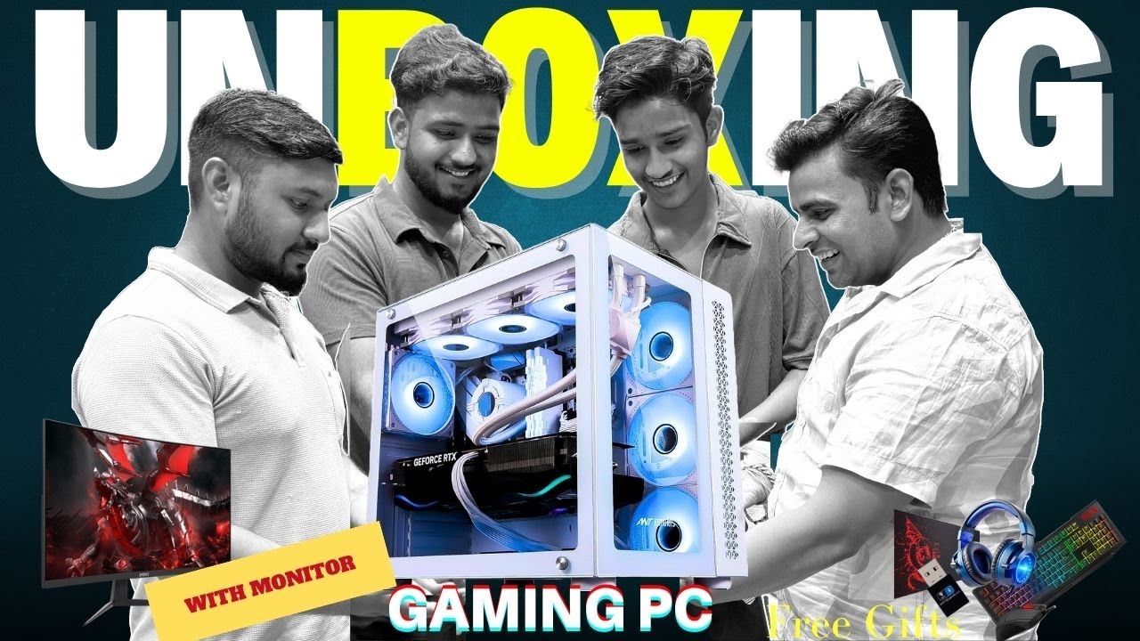 Gaming Pc Unboxing & Setup Rs-1,15,000 Ryzen5 9600X | Gaming Pc Wala | Nehru Place Computer Market