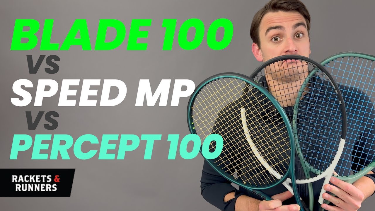 Наконец-то мы получили Wilson Blade 100 V9! Blade 100 против Speed ​​MP против Percept 100 | Раке...