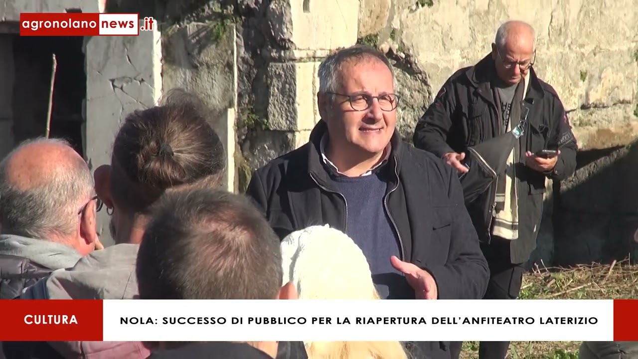 #Cultura | #Nola: successo di pubblico per la riapertura straordinaria dell'Anfiteatro Laterizio