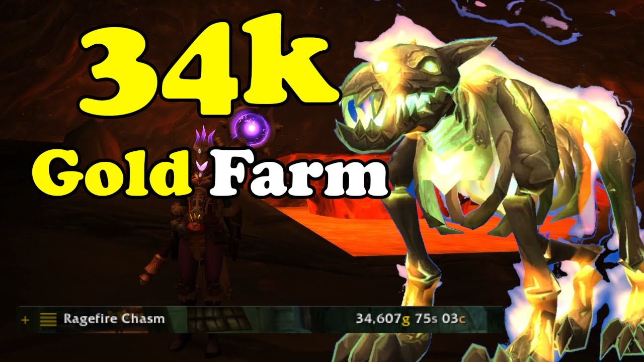 Easy! 34K Gold Farm In WoW - Gold Making, Gold Farming