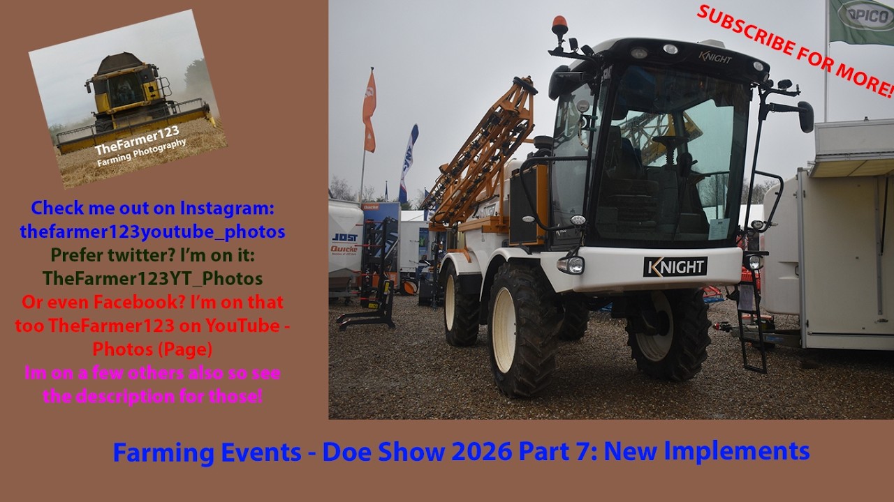 Farming Events - Doe Show 2026 Part 7: New Implements