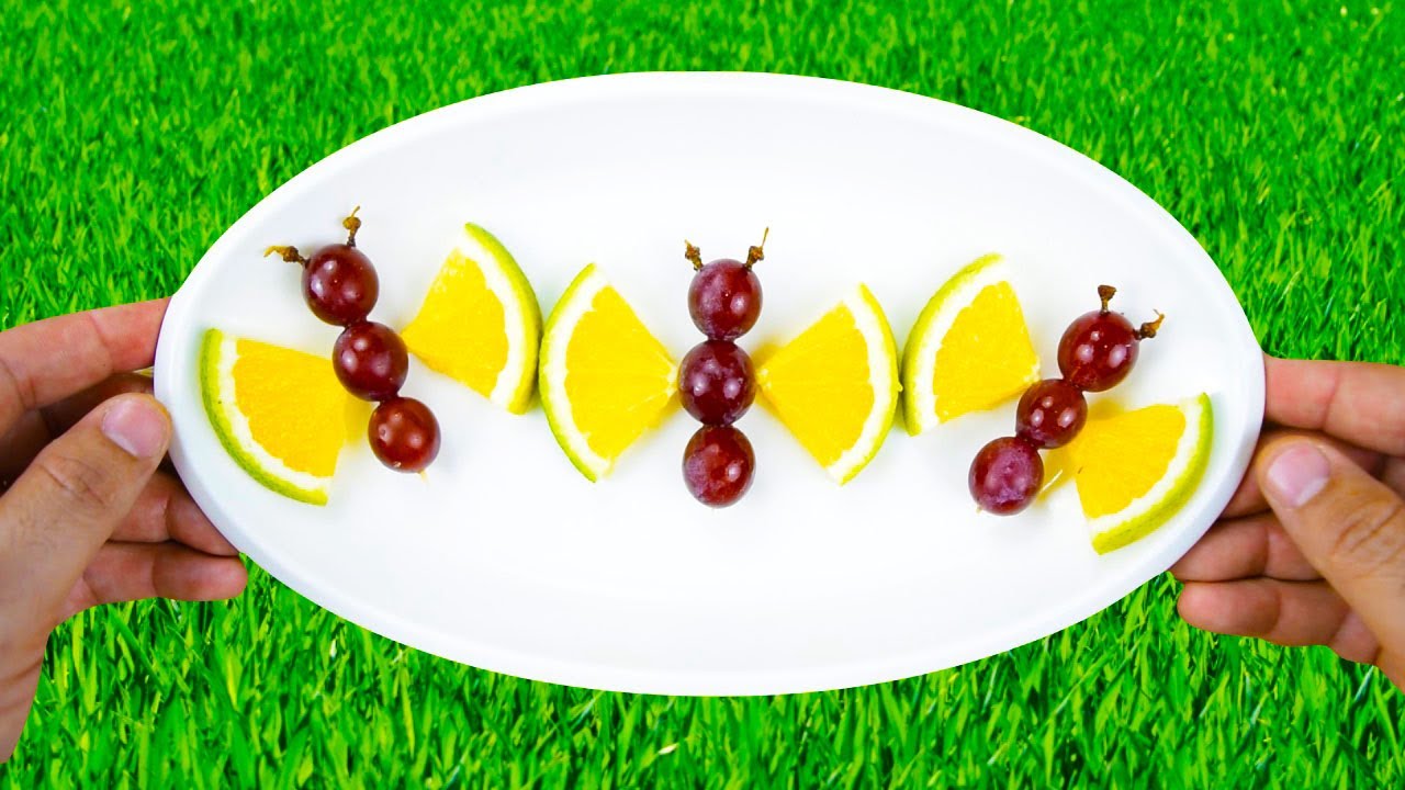 7 IDEIAS DE ARTE CRIATIVA COM ALIMENTOS | IDER ALVES