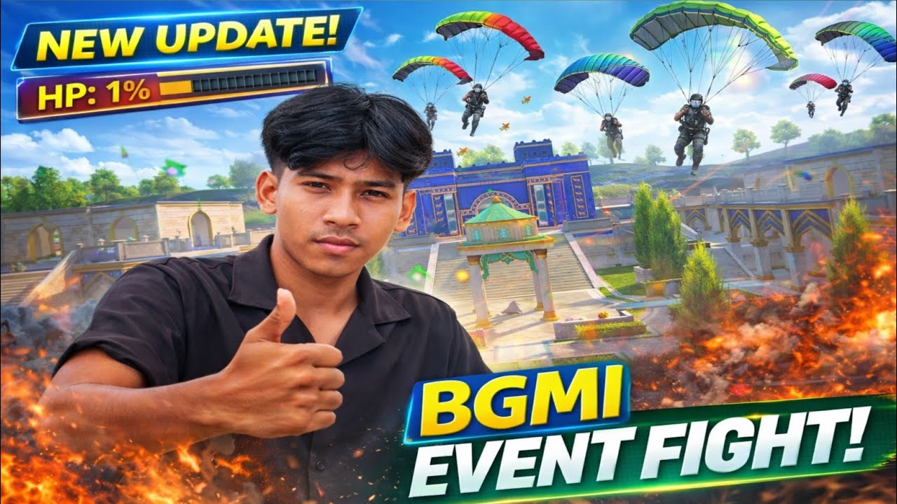 BGMI NEW UPDATE 4.2 || 1v4  Event ||