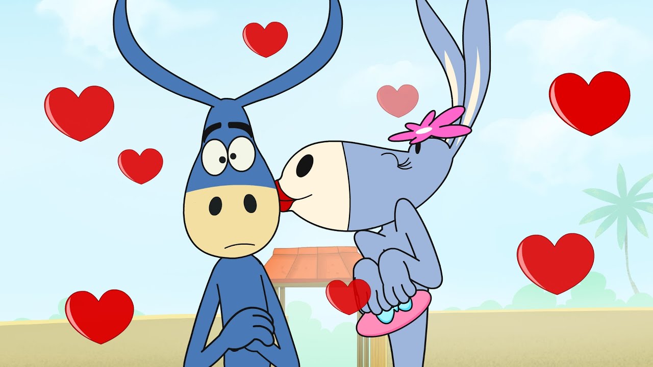 Cat & Keet - Donkey's Romantic Date - Funny Animated Cartoon Shows For Kids Chotoonz TV