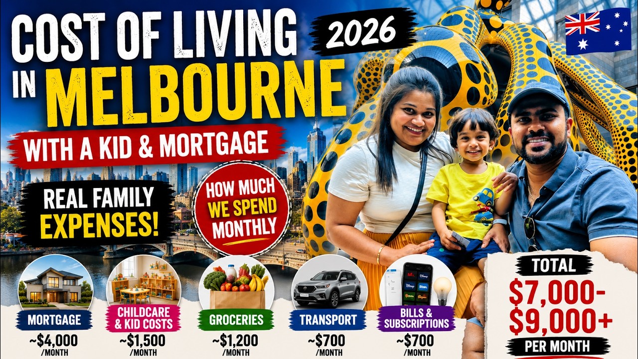 How much We Spend Monthly in Melbourne as a Family