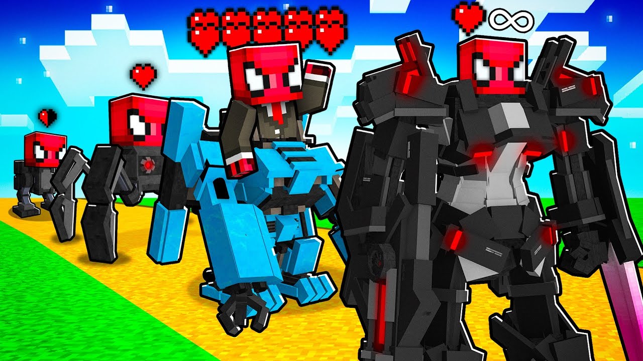 NASIL ROBOT OLARAK EVRİLDİM? - Minecraft
