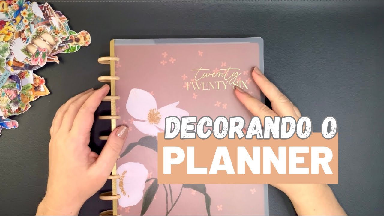 Decorando a semana no meu Planner Happy Planner com tema de Verão @AGuriadaMochilaAmarela 