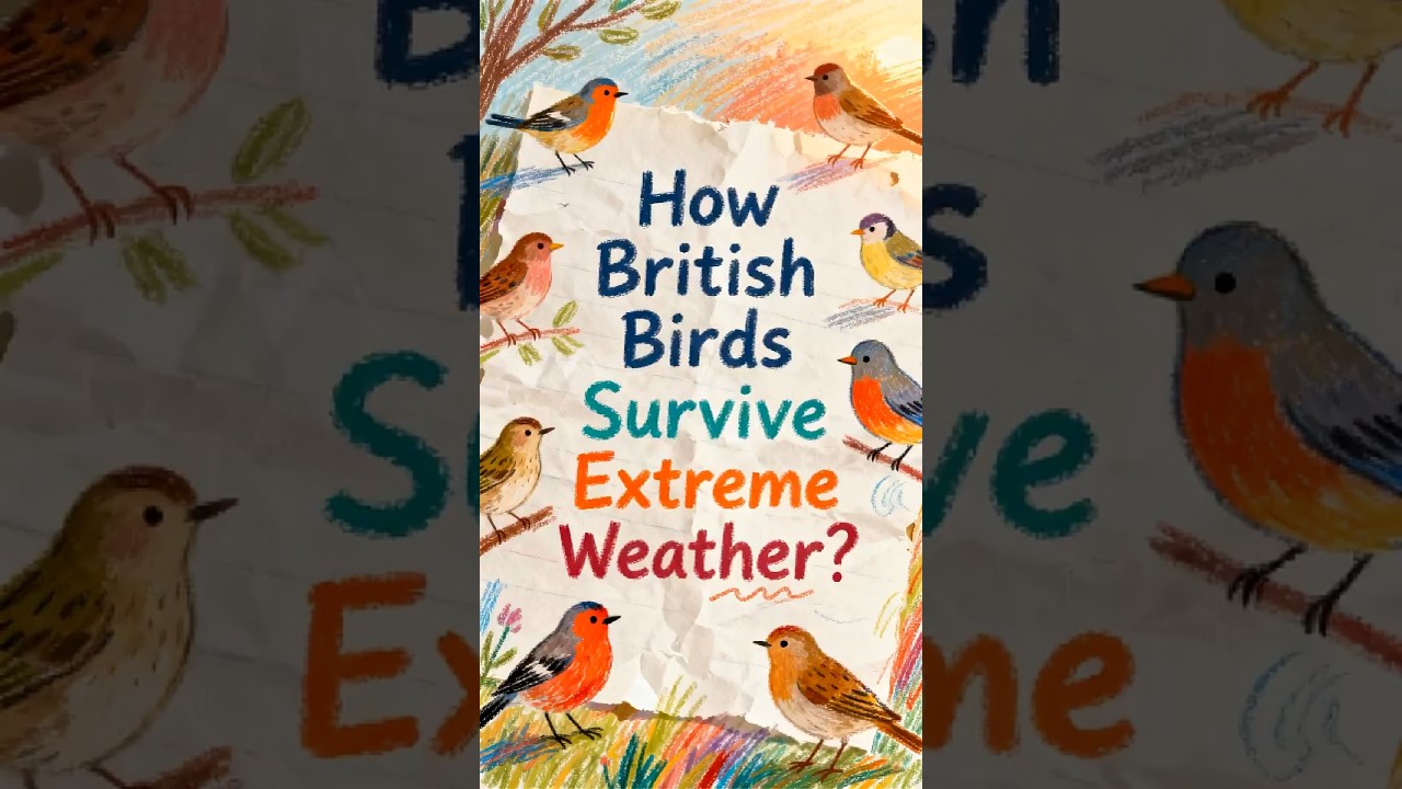 How Birds Survive Extreme Weather in Britain | UK Garden Bird Facts