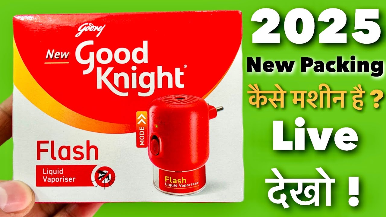 Godrej Good Knight Flash Liquid Vaporiser Review & Working Test