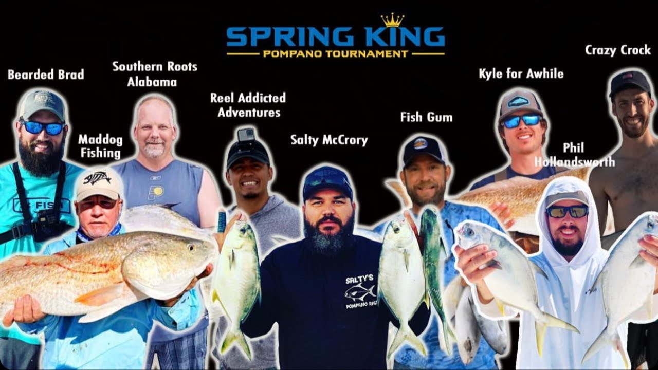 Surf Fishing for Spring Pompano: Orange Beach, AL