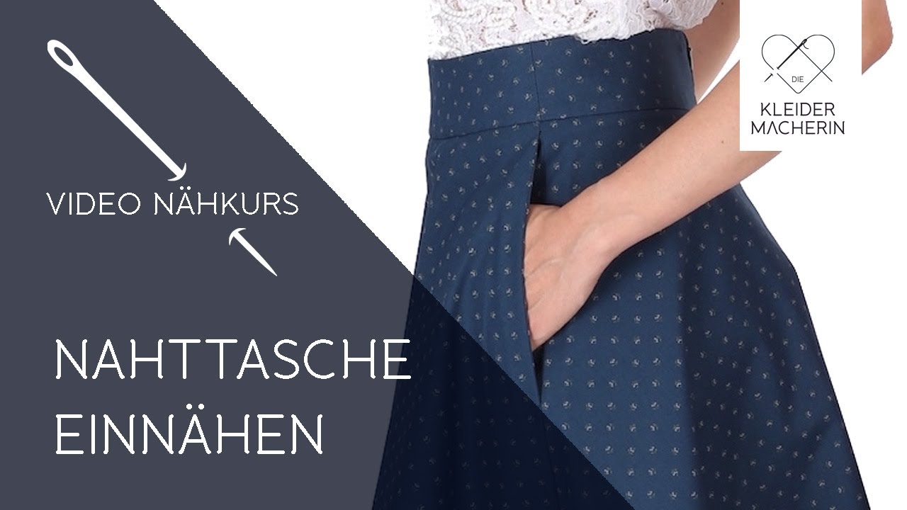Nahttasche Nähen (YouTube) + GRATIS Schnittmuster