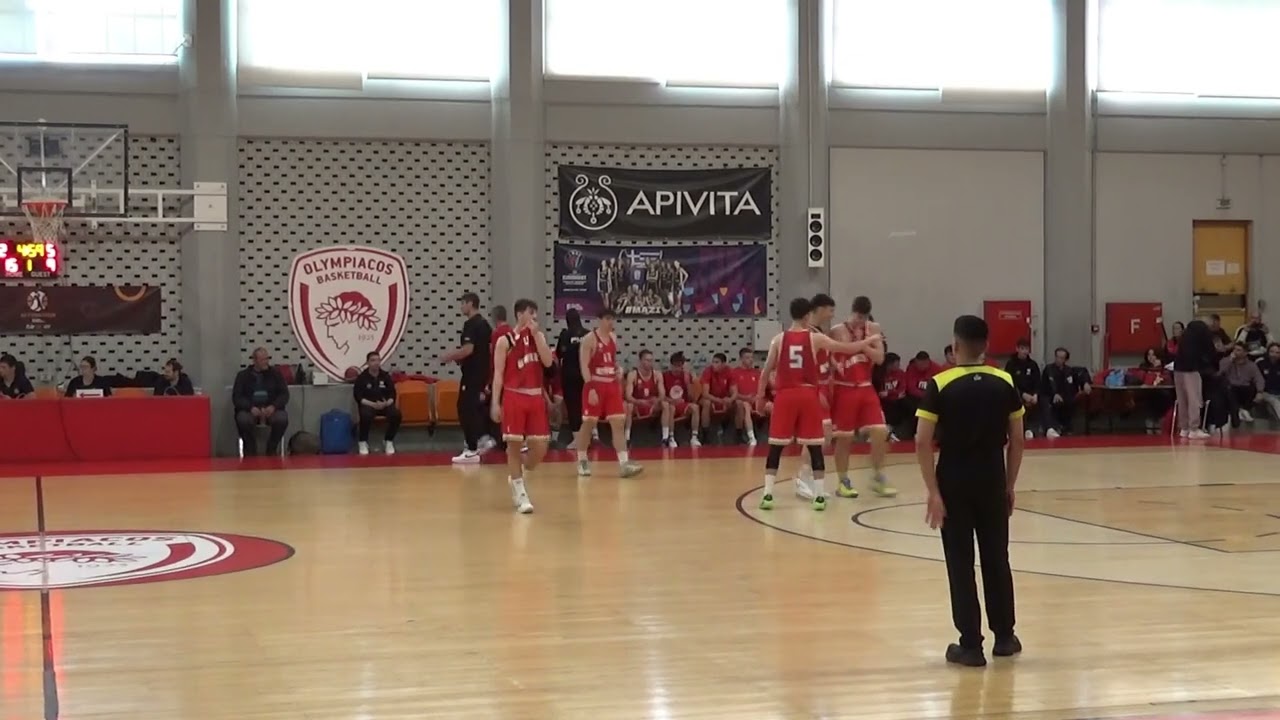 Ολυμπιακός vs Πανιώνιος - Playoff Finals 5η Αγωνιστική - Εφηβικό 2024/25