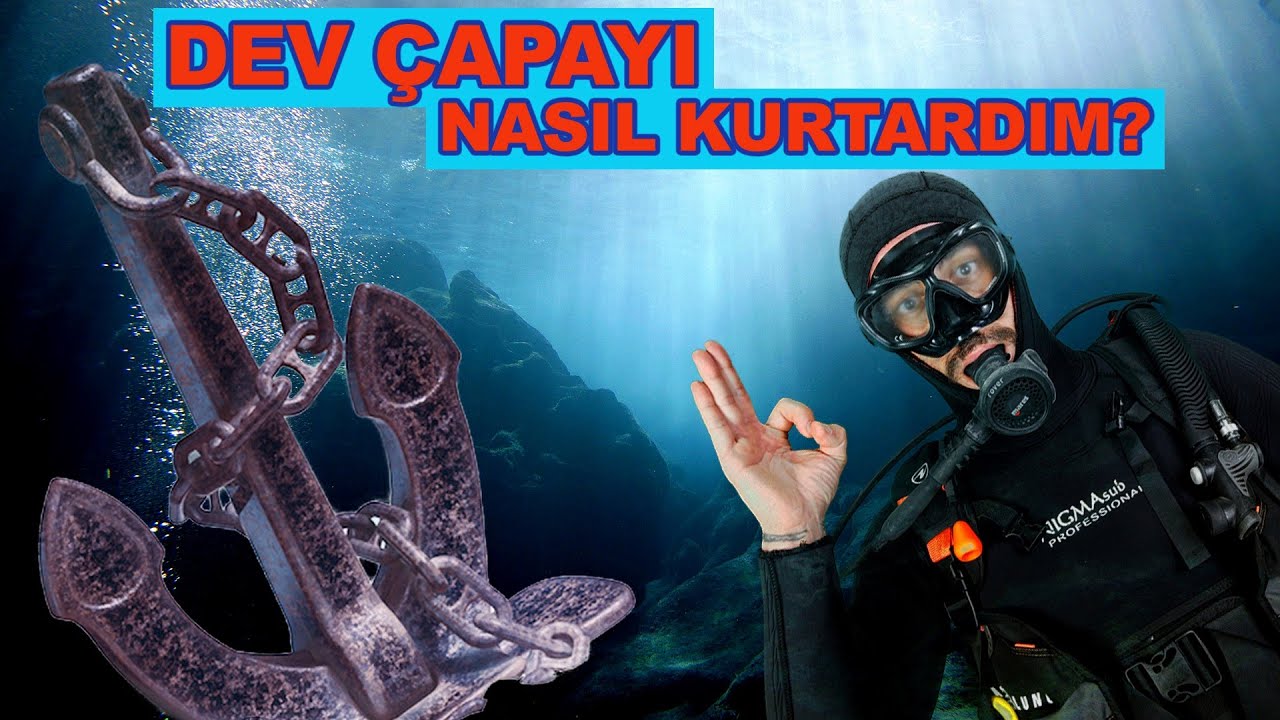7 Tonluk Dev Çapa Kurtarma Operasyonu (SANAYİ DALGIÇLIĞI)