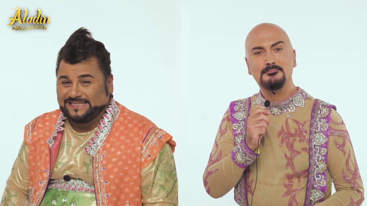 Aladin Il Musical Geniale - Intervista doppia ai Geni
