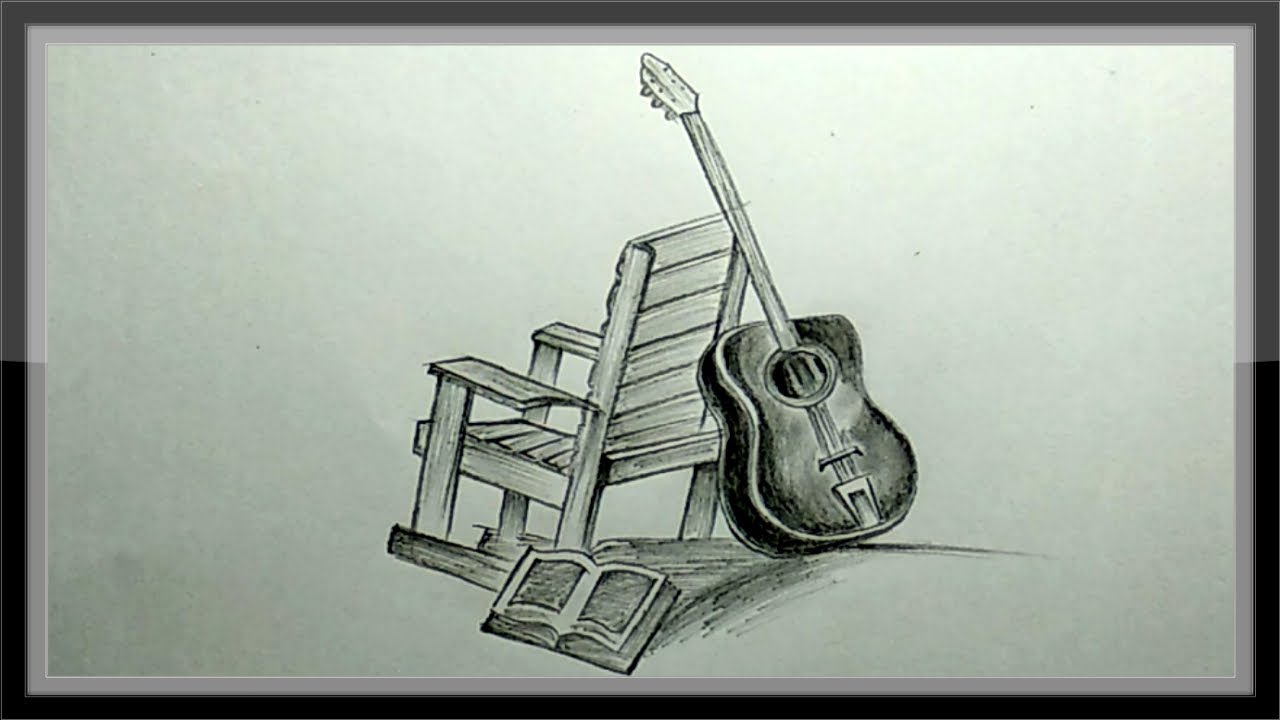 Pencil Drawing A Beautiful Picture Easy Step By Step