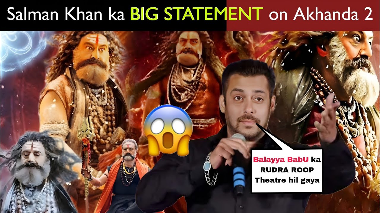 Salman Khan ka SHOCKING Reaction on Akhanda 2 | Balakrishna ne Box Office par macha diya Thandavam