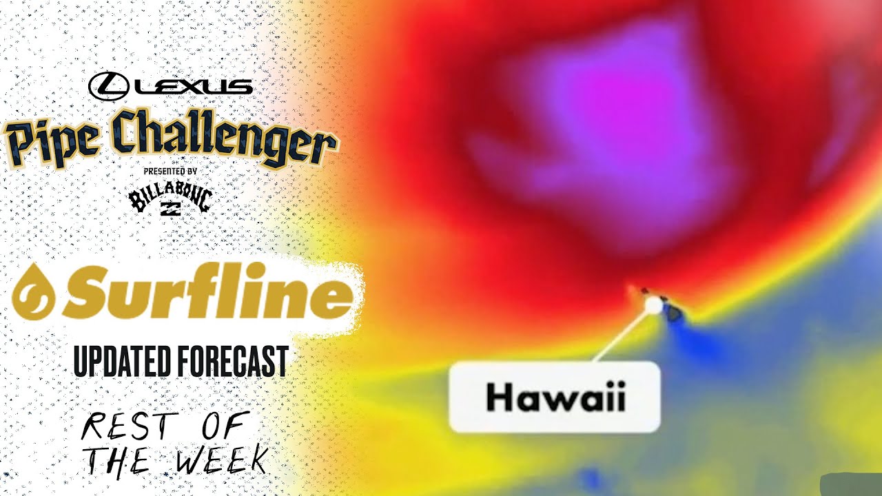 Surfline Forecast: Huge Swell Incoming + Kona Winds Shake Things Up