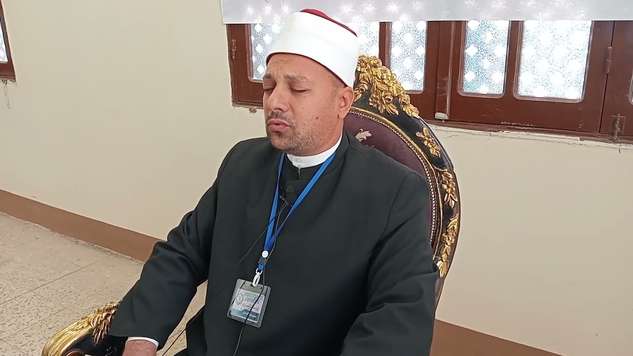 فضيله الشيخ محمد الدالي  أمام وخطيب مسجد الرحمن بدمياط الجديده