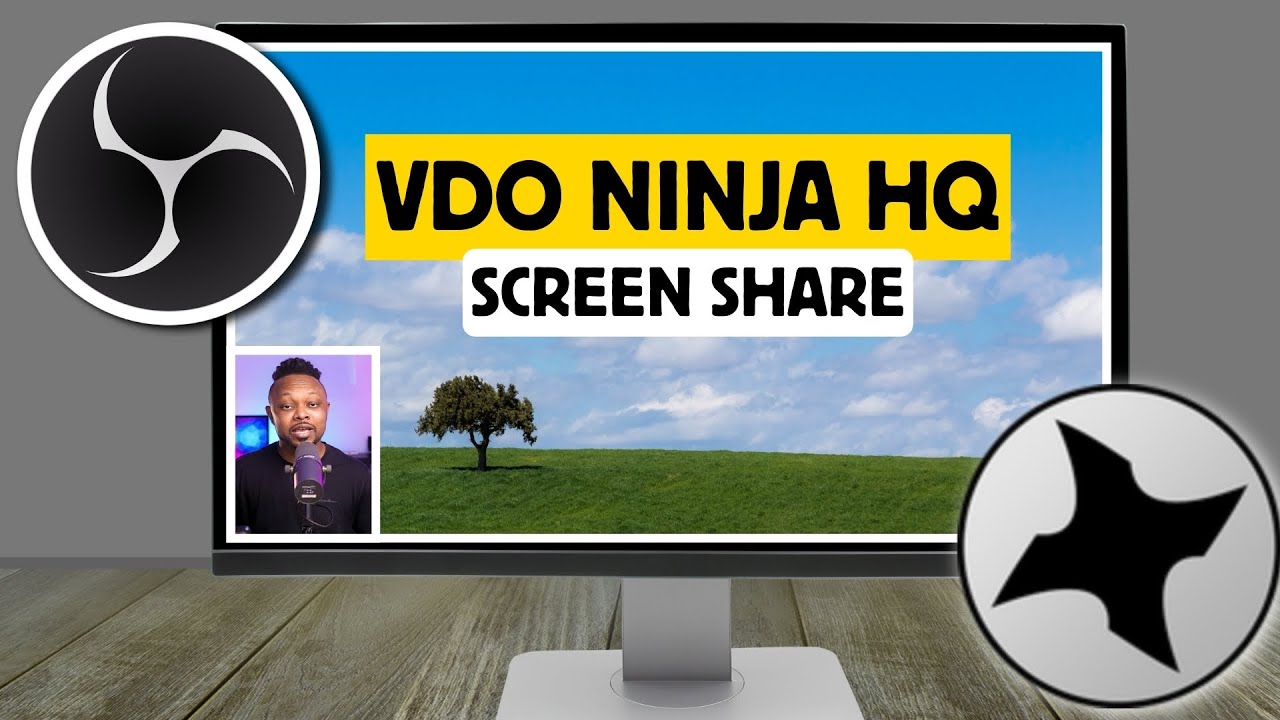 Get HIGH QUALITY SCREEN SHARE in VDO Ninja while Live Streaming