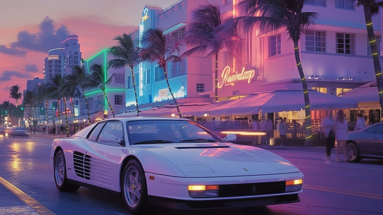 ＢＡＣＫ　ＴＯ　１９８５ [ Synthwave - Retrowave - Dreamwave Mix ] | Neon City Nights