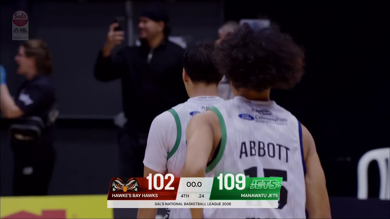 Hawke&rsquo;s Bay Hawks vs. Manawatu Jets - Game Highlights