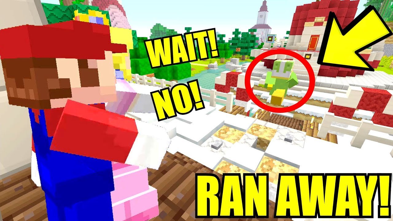 Minecraft | Super Mario Series | CARTER RUNS AWAY FROM HOME! *LOST!* [297]