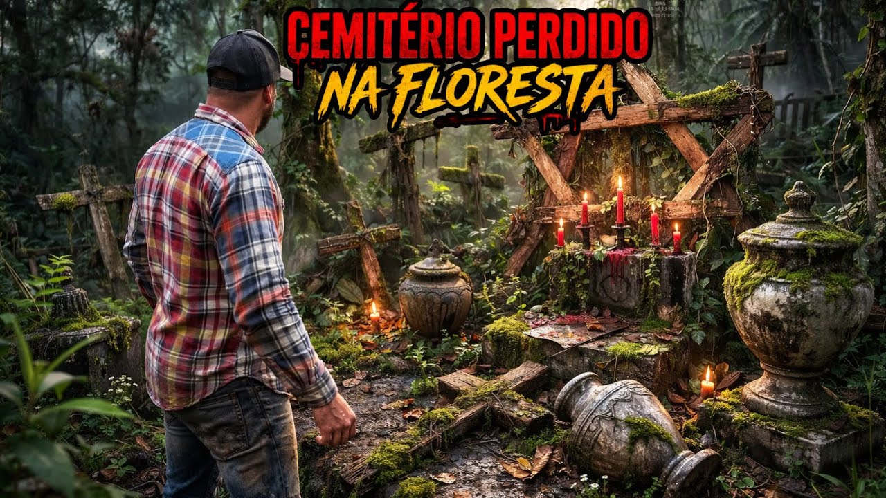 CEMITÉRIO PERDIDO COM UM GRANDE MISTÉRIO!