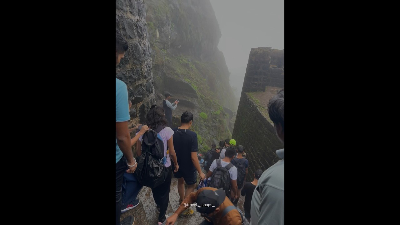 📍Tikona Fort Mini Vlog #viral #shorts #youtubeshorts