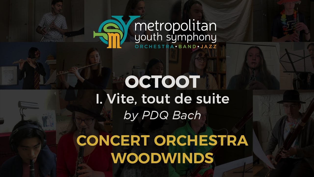 MYS Concert Orchestra Woodwinds Performs Octoot by PDQ Bach
