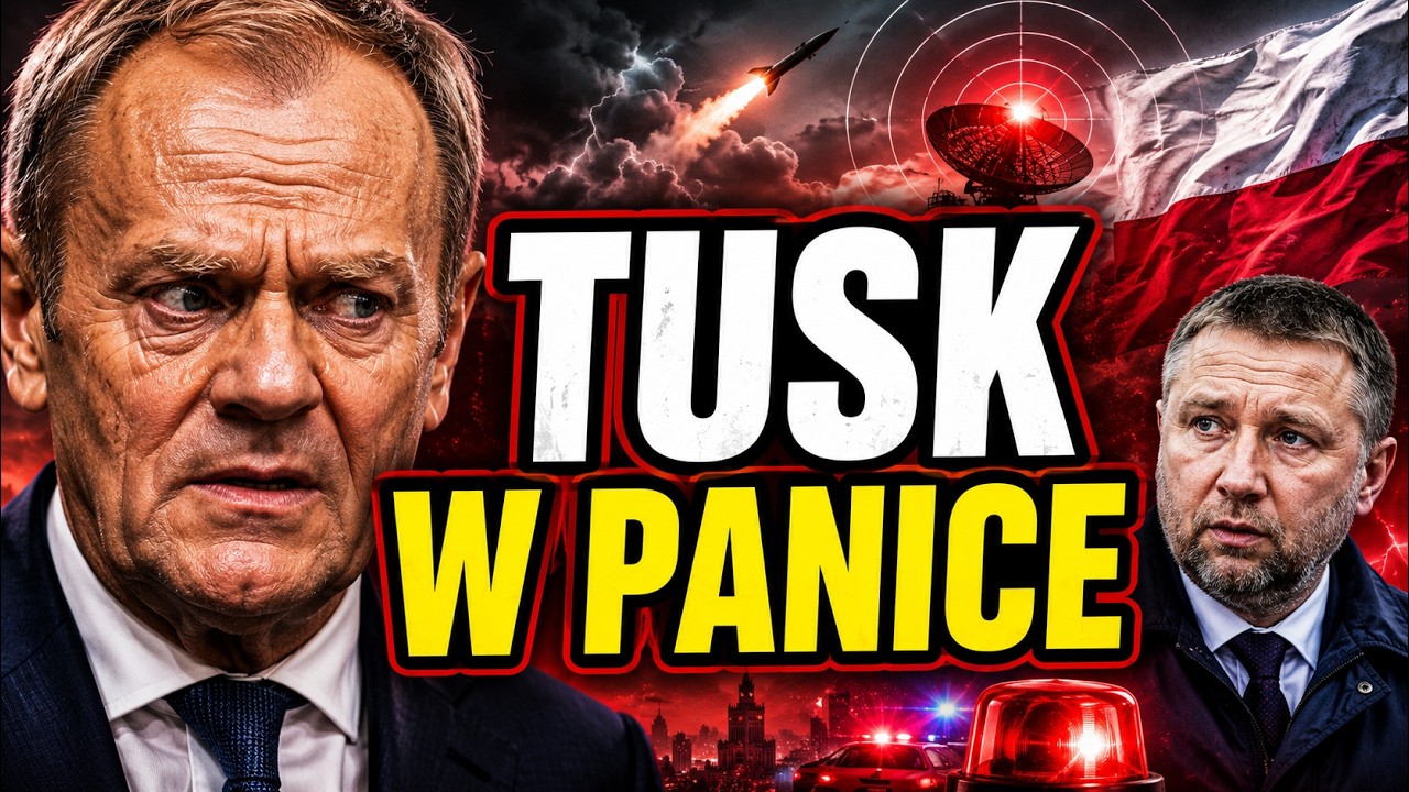 Alarm RCB zawi&oacute;dł? Rakieta nad Polską, Tusk tłumaczy, Kierwiński pod presją