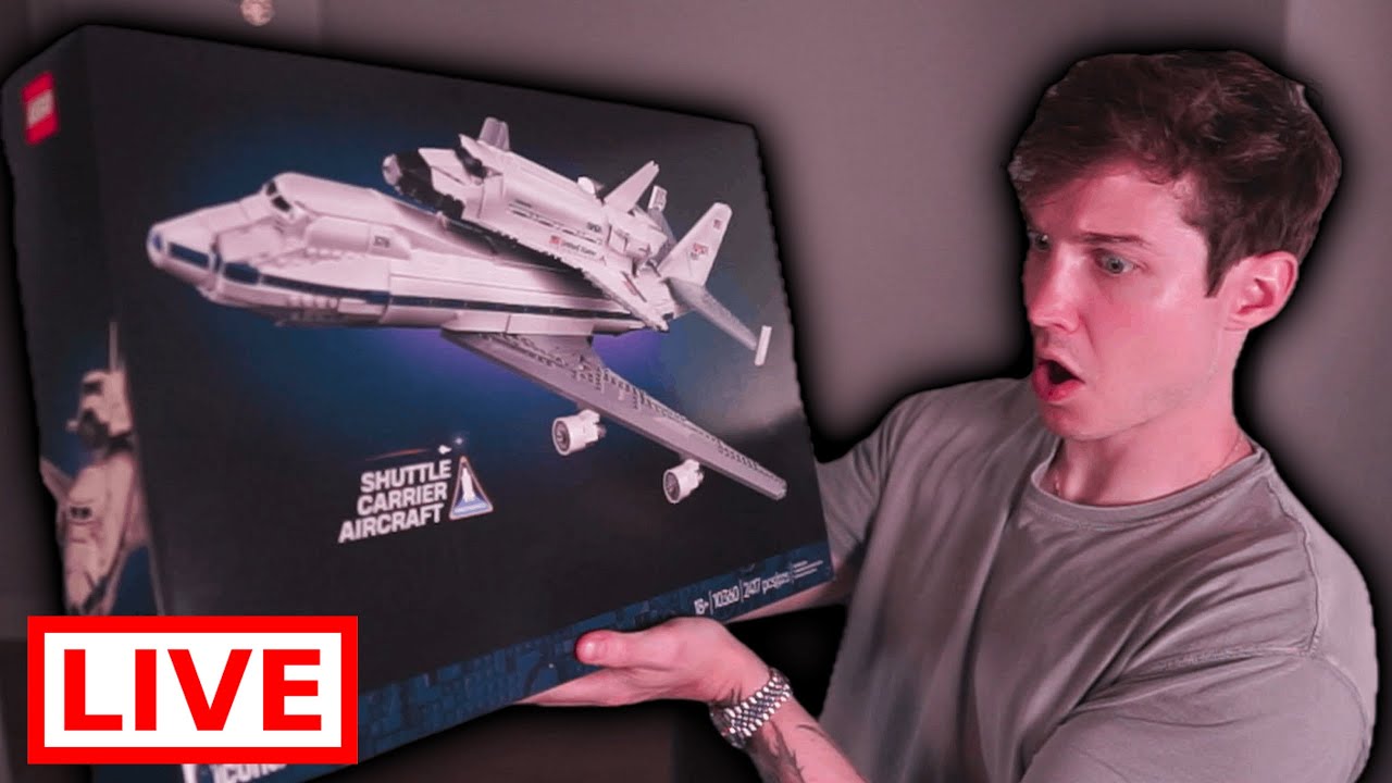 LIVE Building the LEGO 747 SCA!
