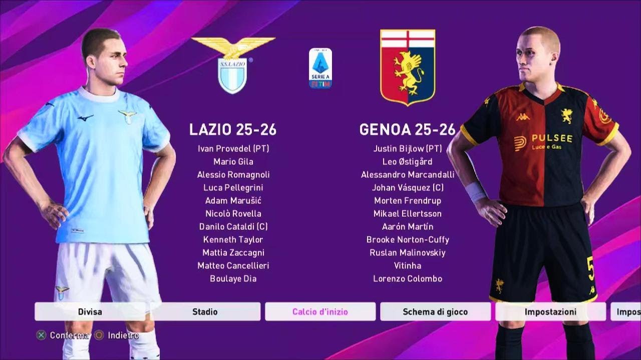 LAZIO - GENOA 2025/26 Full Match + Telecronaca
