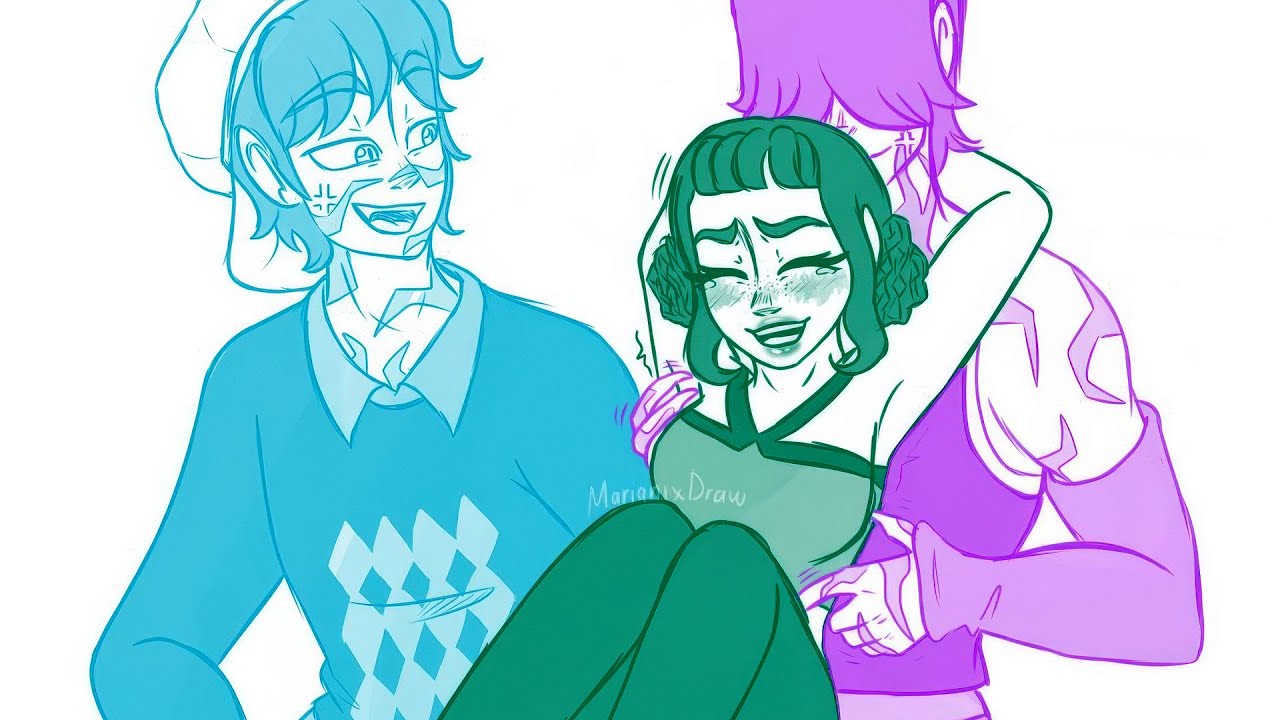 My Boys 😏┃Zoey x Mystery (Zoeystery)┃Kpop Demon Hunter Comic Dub